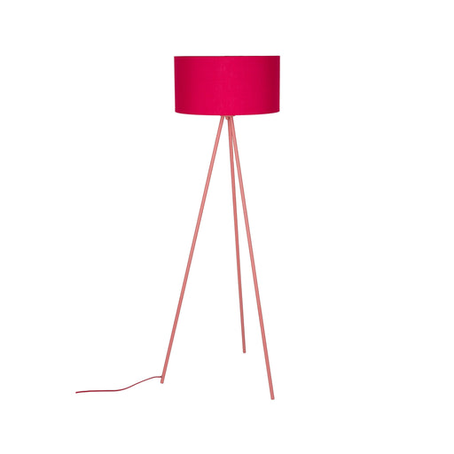 Vloerlamp Susie Metaal Rood 45x45 cm E27-Vloerlampen-Creating Home