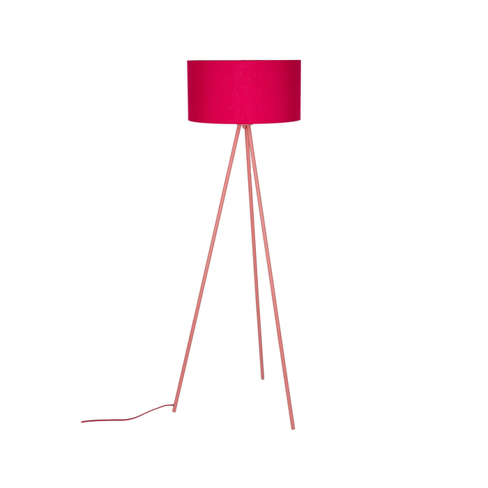 Vloerlamp Susie Metaal Rood 45x45 cm E27-Vloerlampen-Creating Home