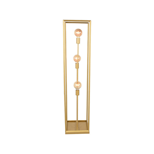 Vloerlamp Tetto Antiek Goud Metaal - 30x30x135 cm-Vloerlampen-LABEL51