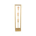 Vloerlamp Tetto Antiek Goud Metaal - 30x30x135 cm-Vloerlampen-LABEL51