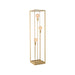 Vloerlamp Tetto Antiek Goud Metaal - 30x30x135 cm-Vloerlampen-LABEL51