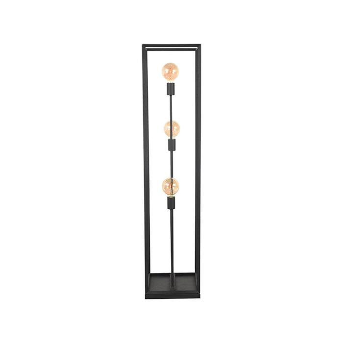 Vloerlamp Tetto Zwart Metaal - 30x30x135 cm-Vloerlampen-LABEL51