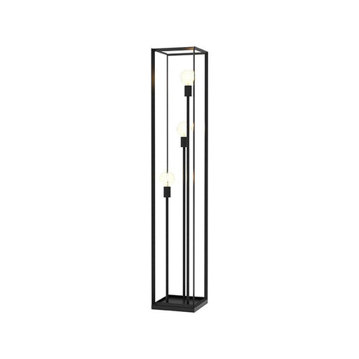 Vloerlamp Tetto Zwart Metaal - 30x30x135 cm-Vloerlampen-LABEL51