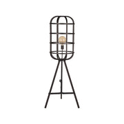Vloerlamp Twine Zwart Metaal SALE 50x50x145 cm-Vloerlampen-LABEL51