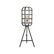 Vloerlamp Twine Zwart Metaal SALE 50x50x145 cm-Vloerlampen-LABEL51
