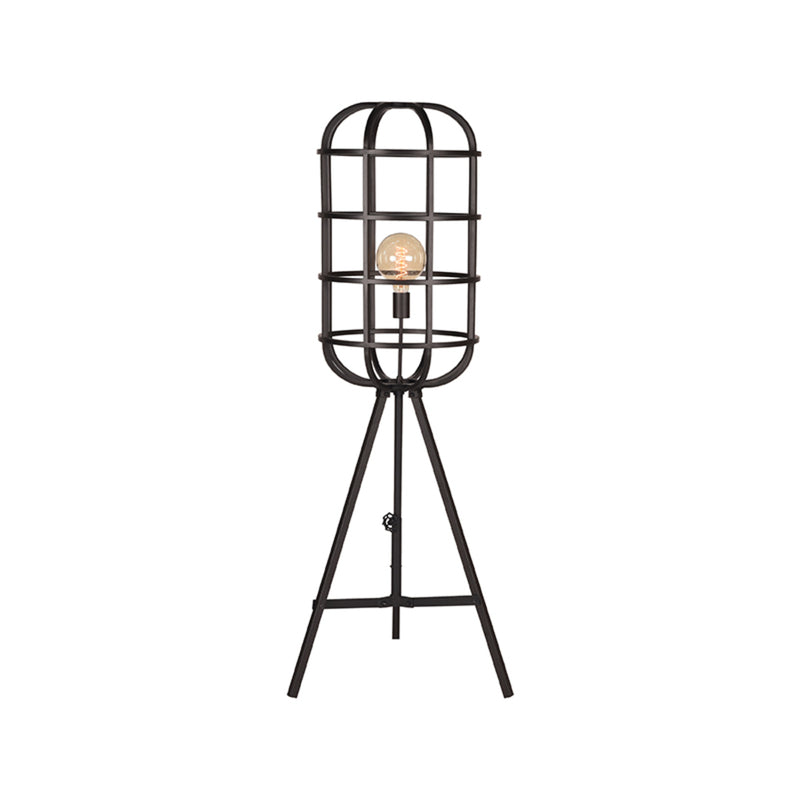 Vloerlamp Twine Zwart Metaal SALE 50x50x145 cm-Vloerlampen-LABEL51