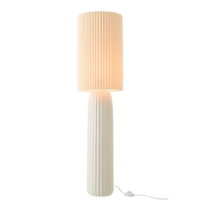 Vloerlamp Wit Ijzer L 37 cm 37x37x91 cm-Vloerlampen-J-Line