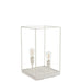 Vloerlamp Wit Ijzer Rechthoekig 30 cm 30.5x30.5x51 cm-Vloerlampen-J-Line