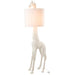 Vloerlamp Wit Polyester 34 cm 33.5x53x179 cm-Vloerlampen-J-Line