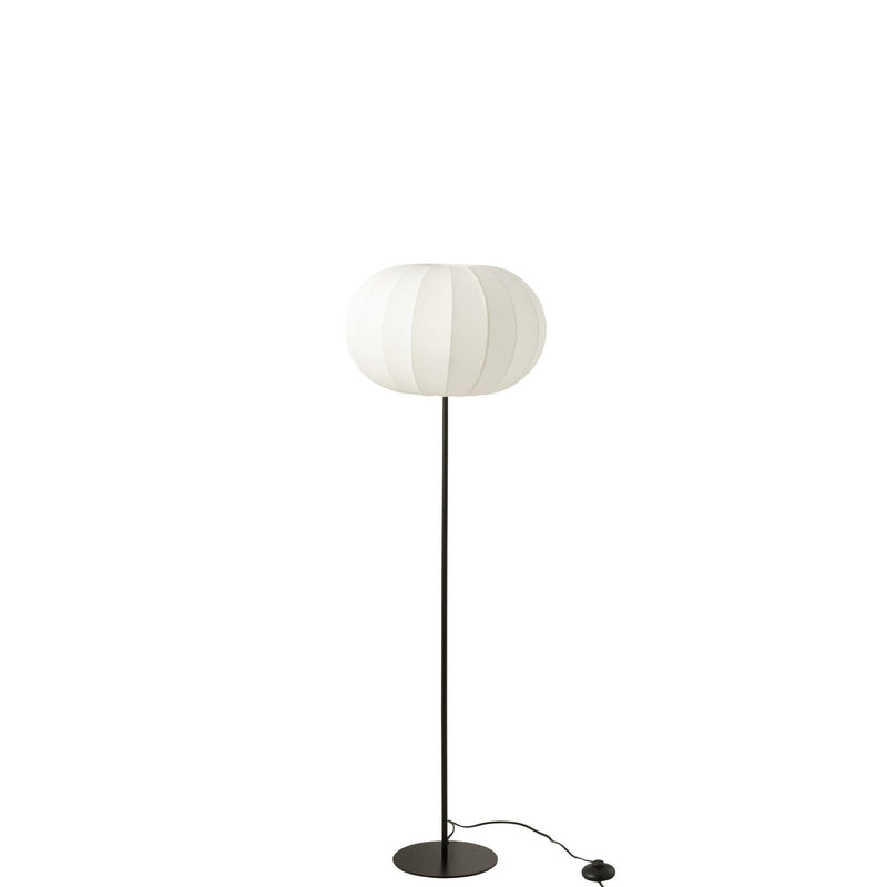 Vloerlamp Wit Polyester S 40 cm 40x40x125 cm-Vloerlampen-J-Line