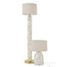 Vloerlamp Wit Shell 47 cm-Vloerlampen-J-Line