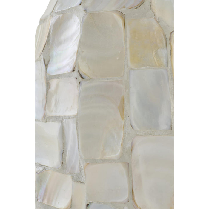 Vloerlamp Wit Shell 47 cm-Vloerlampen-J-Line