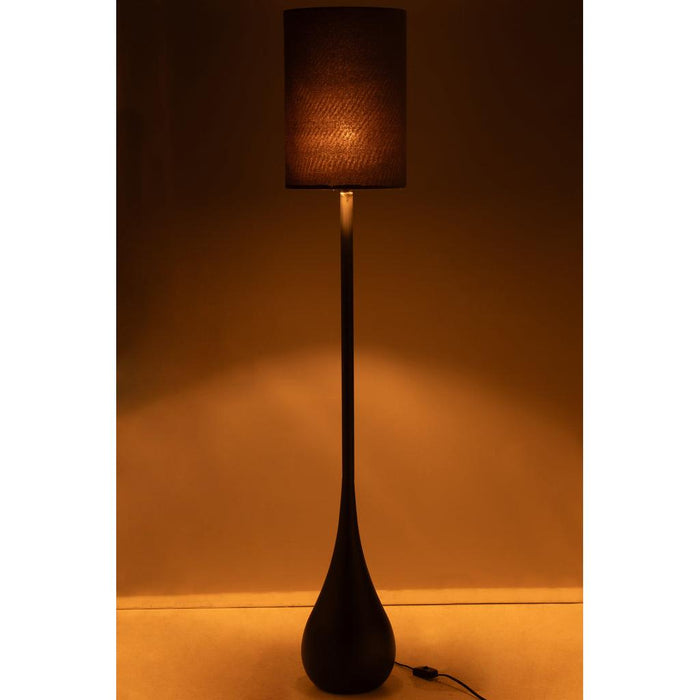 Vloerlamp Zwart Cloth L 25 cm 25x25x130 cm-Vloerlampen-J-Line