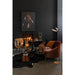 Vloerlamp Zwart Hout 26 cm 26x26x130 cm-Vloerlampen-J-Line