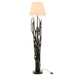 Vloerlamp Zwart Linnen 26 cm-Vloerlampen-J-Line