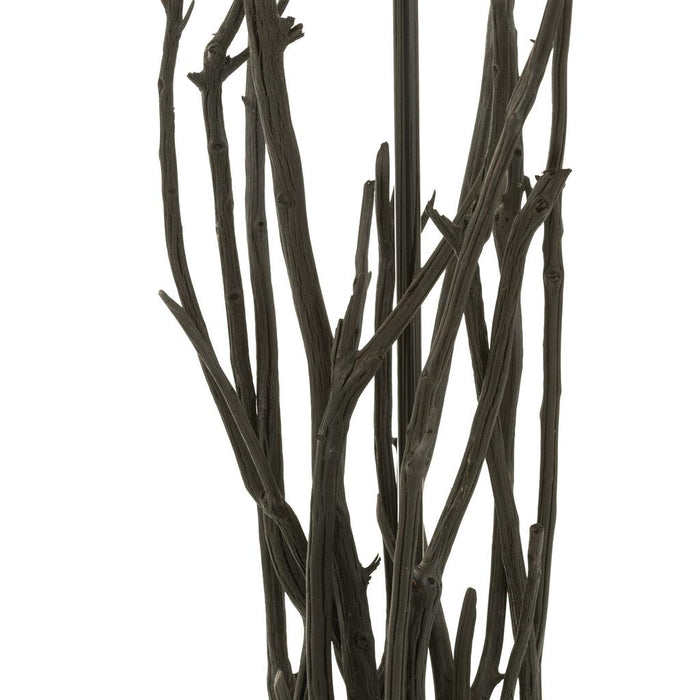 Vloerlamp Zwart Linnen 26 cm-Vloerlampen-J-Line