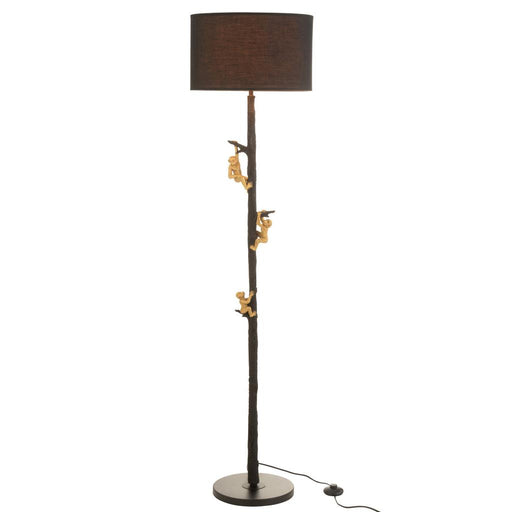 Vloerlamp Zwart Metaal 37 cm-Vloerlampen-J-Line
