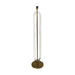 Vloerlamp rond - 30x30x140 - Goud - Metaal-Lampenvoeten-HSM Collection