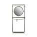 Wall Rack Mirror Duco-Wanddecoratie-Creating Home
