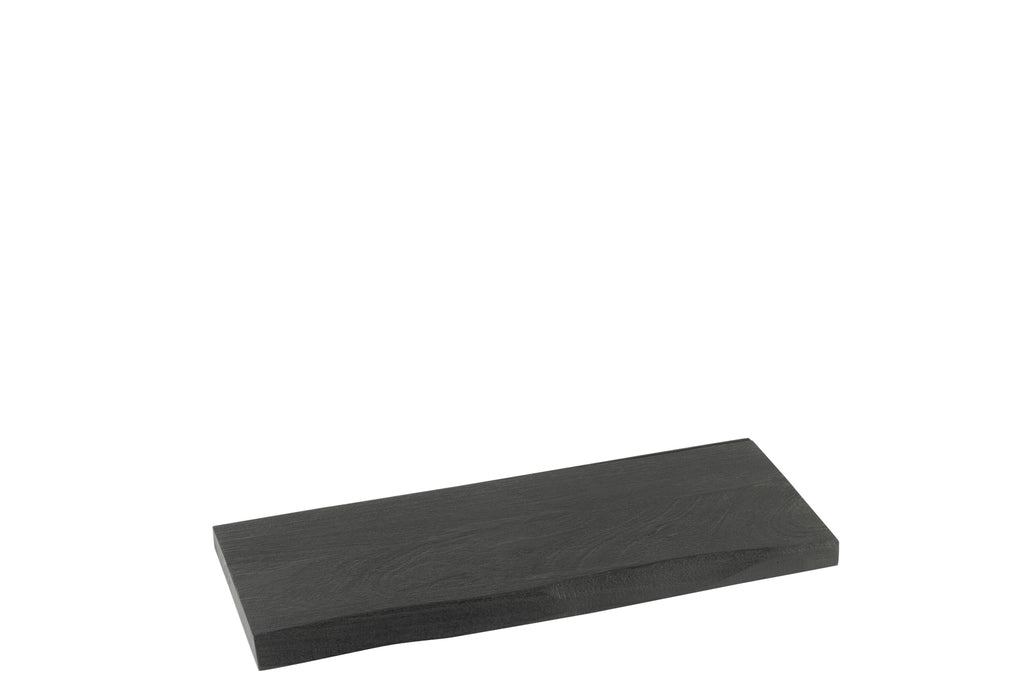 Wall Shelf Gerard Mango Wood Black Small-Wandplanken-J-Line