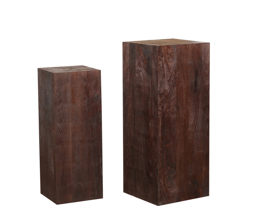 Wanddecoratie Decoratie Mangohout Bruin 724194