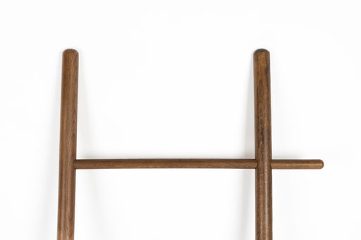 Wanddecoratie Ladder Jhon Oak hout Bruin 3.5x52 cm-Wanddecoratie-Creating Home