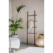 Wanddecoratie Ladder Jhon Oak hout Bruin 3.5x52 cm-Wanddecoratie-Creating Home