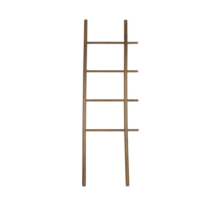 Vazen Ladder Jhon Oak hout Bruin 3.5x52 cm-Vazen-Creating Home
