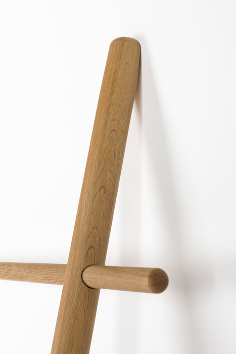 Vazen Ladder Jhon Oak hout Naturel 3.6x52 cm-Vazen-Creating Home