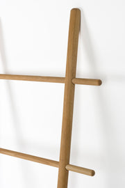 Wanddecoratie Ladder Jhon Oak hout Naturel 3.6x52 cm-Wanddecoratie-Creating Home