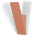 Wandhaak ANGLE 1 Staal Clay Terra 5x7.2x17cm Spinder Design-Muurhaken-Spinder