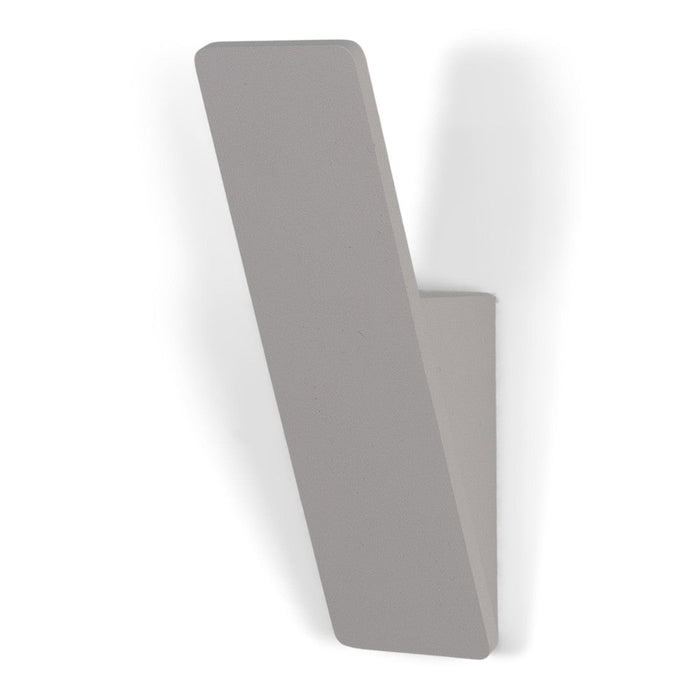 Wandhaak ANGLE 1 Staal Silky Taupe 5x7.2x17cm Spinder Design-Kapstokken-Spinder