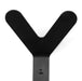 Wandhaak FRONDO Hook Staal Zwart 16x8.5x37.5cm Spinder Design-Kapstokken-Spinder