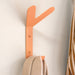 Wandhaak FRONDO Staal Clay Terra 16x8.5x37.5cm Spinder Design-Muurhaken-Spinder