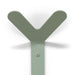 Wandhaak FRONDO Staal Dusty Green 16x8.5x37.5cm Spinder Design-Muurhaken-Spinder
