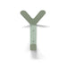 Wandhaak FRONDO Staal Dusty Green 16x8.5x37.5cm Spinder Design-Muurhaken-Spinder