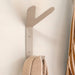 Wandhaak FRONDO Staal Silky Taupe 16x8.5x37.5cm Spinder Design-Kapstokken-Spinder
