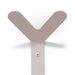 Wandhaak FRONDO Staal Silky Taupe 16x8.5x37.5cm Spinder Design-Kapstokken-Spinder