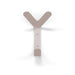 Wandhaak FRONDO Staal Silky Taupe 16x8.5x37.5cm Spinder Design-Kapstokken-Spinder