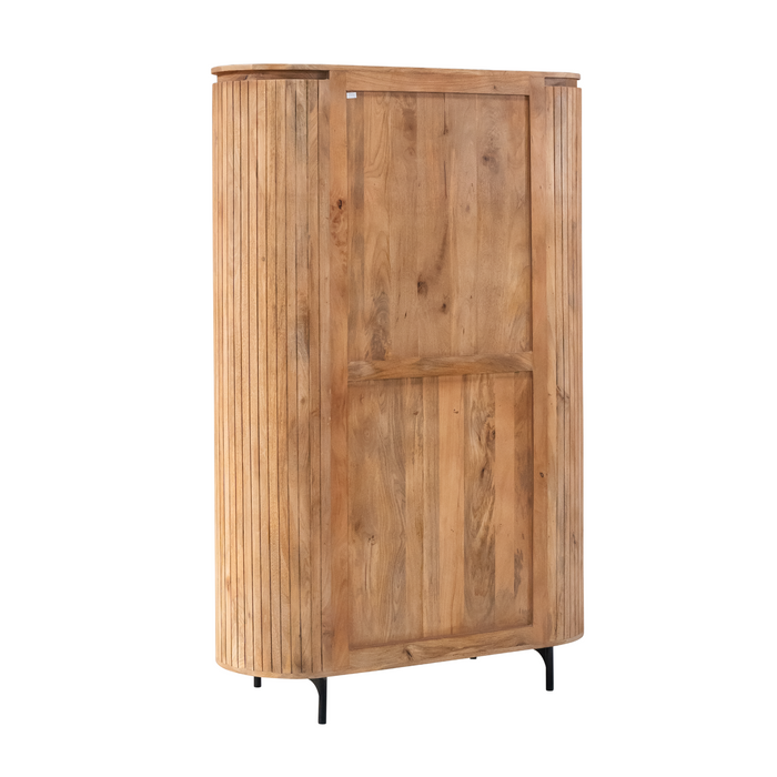 Wandkast Solana - 115 cm - Naturel-Opbergkasten-Starfurn