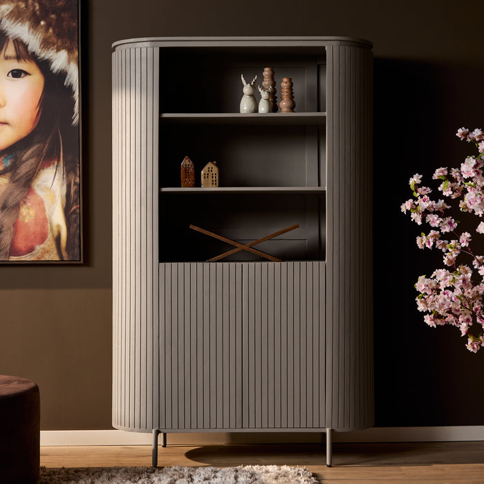 Wandkast Solana - 115 cm - Taupe-Opbergkasten-Starfurn