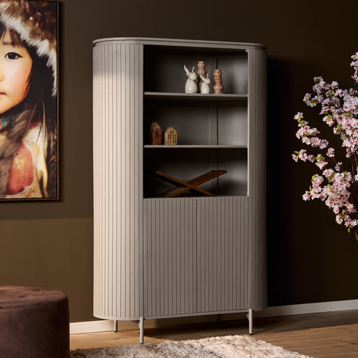 Wandkast Solana - 115 cm - Taupe-Opbergkasten-Starfurn