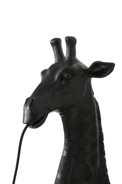 Wandlamp 20,5x19x61 cm GIRAFFE mat zwart-Wandlampen-Light & Living