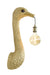 Wandlamp 25x19x72 cm STRUISVOGEL goud-Wandlampen-Light & Living