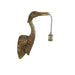 Wandlamp 29,5x16x48 cm CRANE antieke brons-Wandlampen-Light & Living