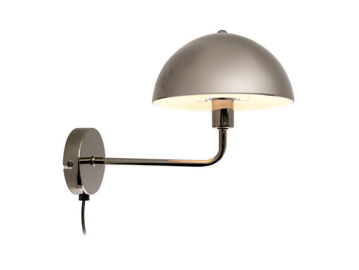 Wandlamp Bonnet - Metaal Smokey Grijs - Ã˜20x18cm-Wandlampen-Leitmotiv