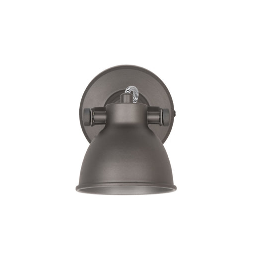 Wandlamp Bow Metaal Burned Steel 22x11x14 cm-Wandlampen-LABEL51