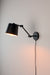Wandlamp Fijne Er Iron Zwart 52.5x16x21 cm-Wandlampen-Creating Home