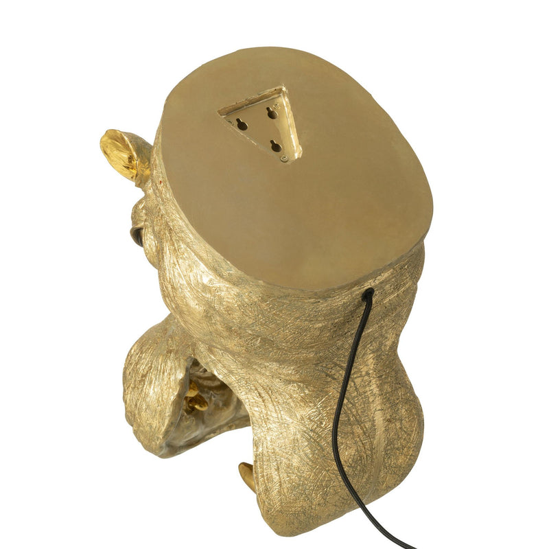 Wandlamp Goud Stone 23 cm 23x35x34 cm-Wandlampen-J-Line