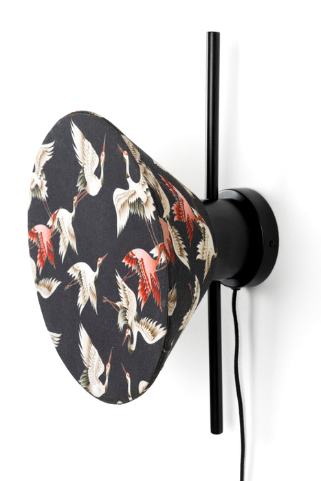 Wandlamp Jaylee Metaal Zwart, E27, sfeerbeeld 8